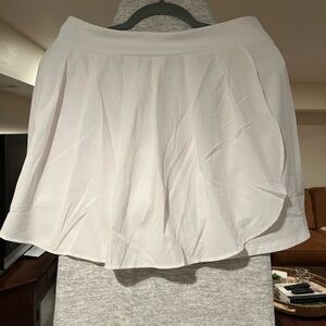 J Crew White Active Skirt